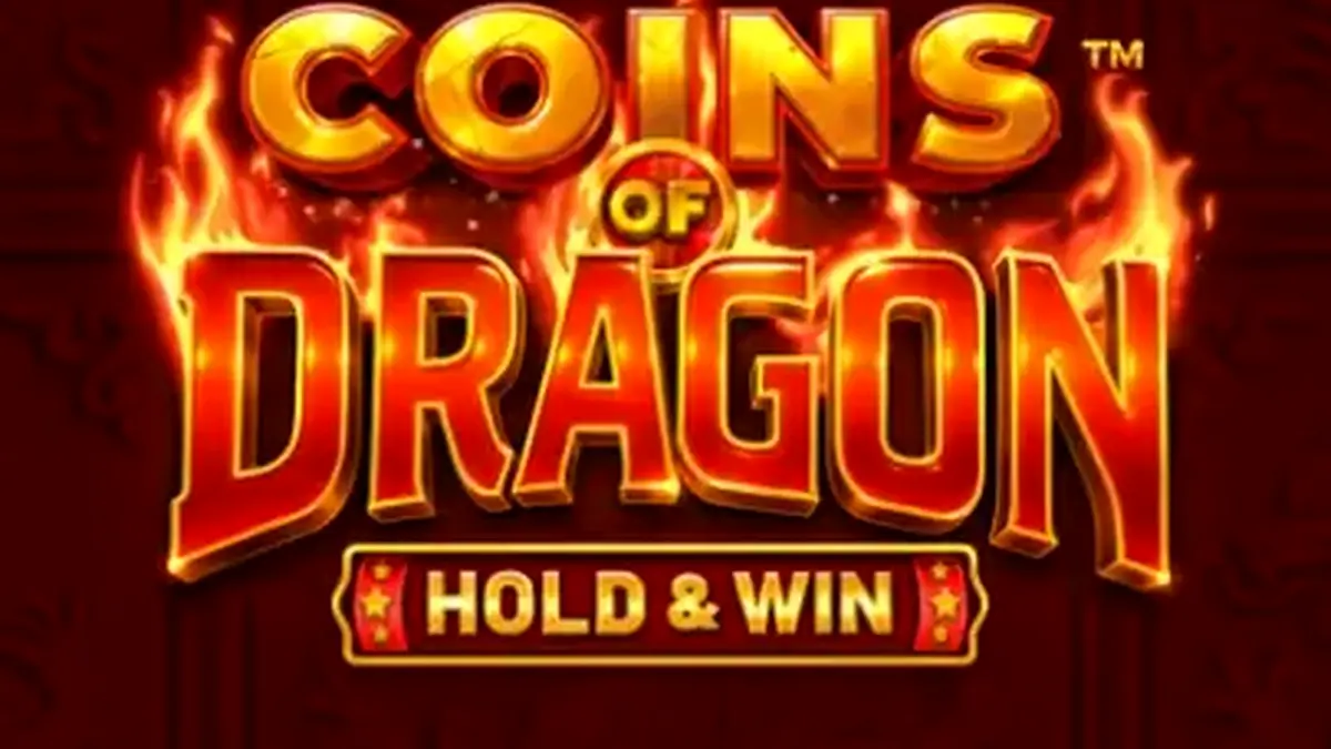 Tampilan visual slot Coins of Dragon dengan tema naga emas dan koin keberuntungan